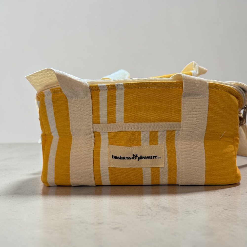 Business & Pleasure Yellow Cooler Bag